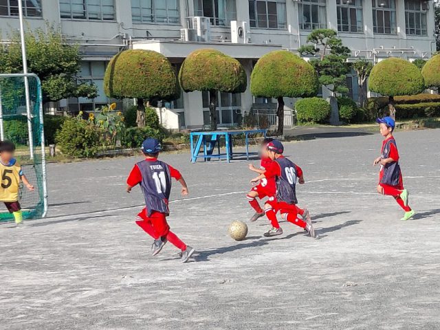 館町SCさん、アローレ八王子さんと練習試合の写真